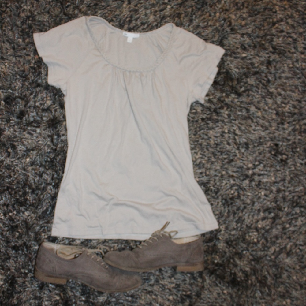 GAP Braided Collar Shirt XS